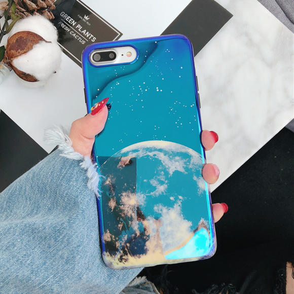 NEW iPhone 78+ Shining Earth iPhone case - Picture 2 of 6